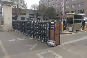 稳定运行安全防盗小区电动伸缩门